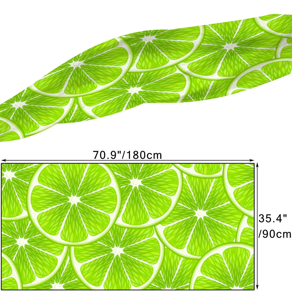Gift Women Wraps Scarf Wraps Shawls Hair FREEAMG Silk Long Packed Oblong Neck Headscarf Large for Lime Sunscreen Slices