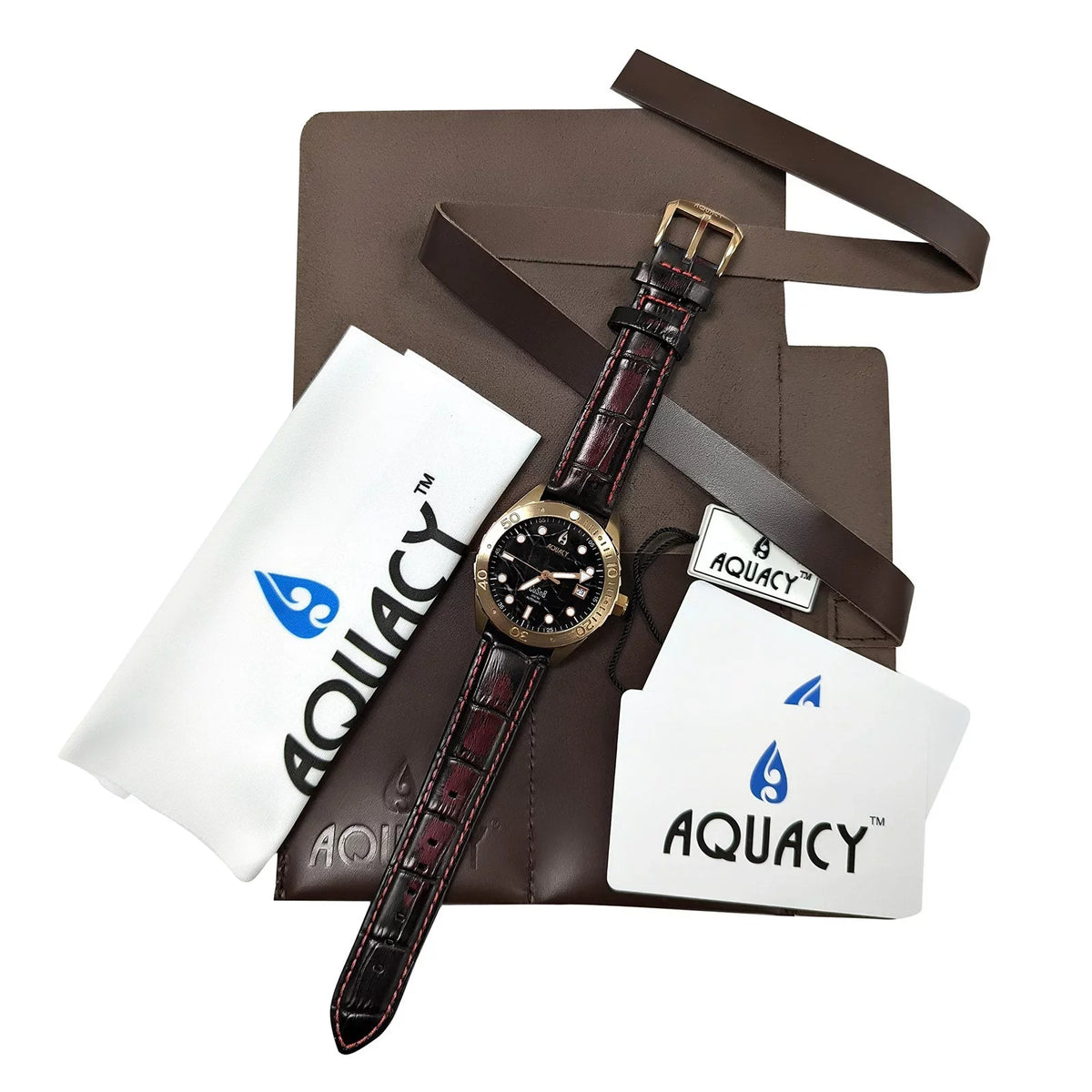 Dive Water Swimming Wrist 120 BR.BKM.8215.L 316L Men Automatic Back CuSn8 Uni-Directional - Marble Stainless Aquacy Case - Screw - click Watches Bronze Resistance Down Watch Diver 200M For Bezel
