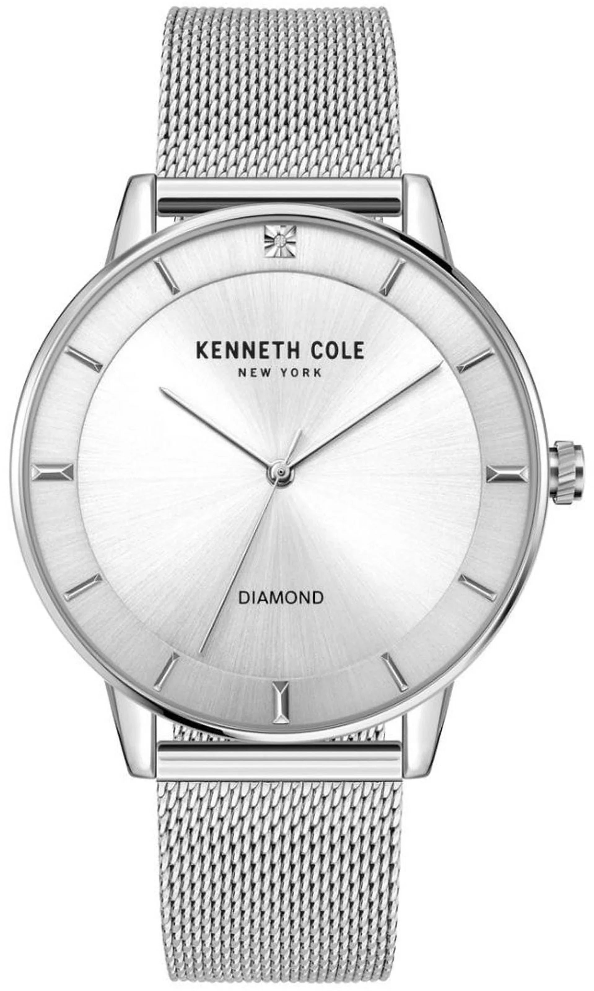 Men's Genuine KC50857002B Kenneth York Watch Cole Diamond New