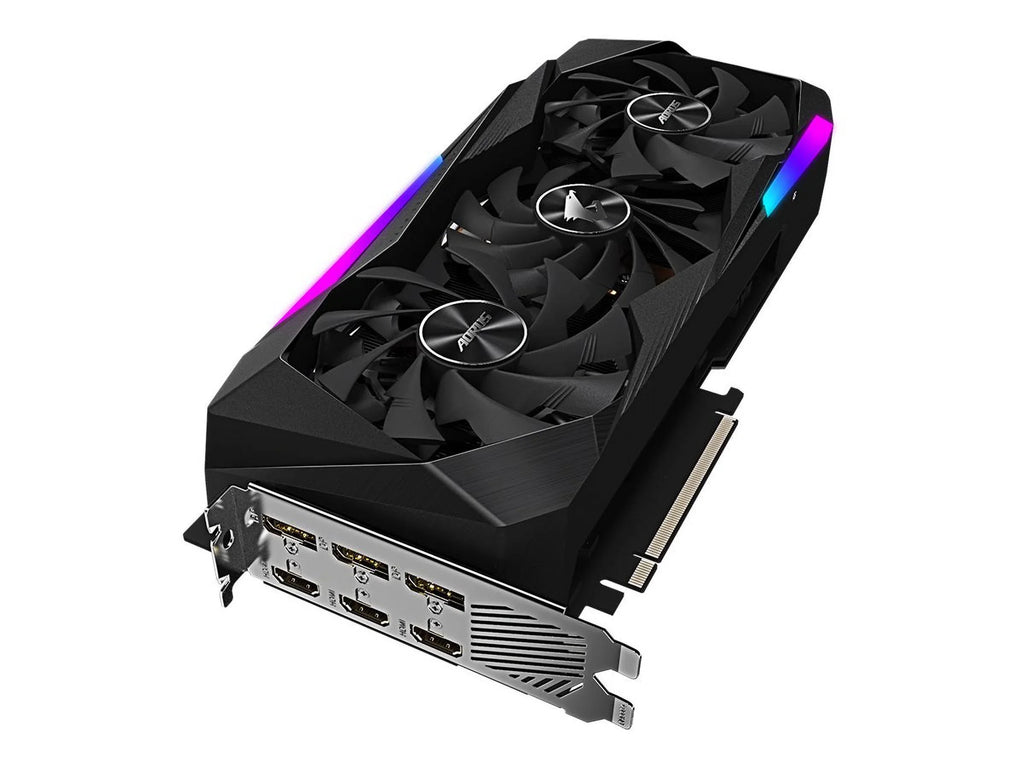 AORUS x16 (rev. 4.0 GF 3 8 8G - PCIe Graphics RTX - GB Gigabyte HDMI 3 GDDR6 MASTER 3070 card 3070 x GeForce RTX DisplayPort, x - 1.1) - -
