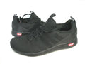 TRAINERS 12 SIZE COMFORT LOW NEW LEVIS SHOES ATHLETIC SPORTS BLACK SNEAKERS MEN