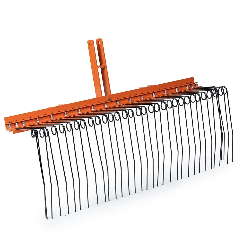 Category Spring 3 Point Tines, Rake Attachments 5 Straw Pine Landscape Drag-Behind 1 Titan Tractors, Rake, Needle Coil FT