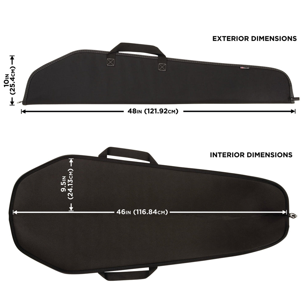 Durango 46" Case, Rifle Company Soft Black, Polyester, 602-46 Allen
