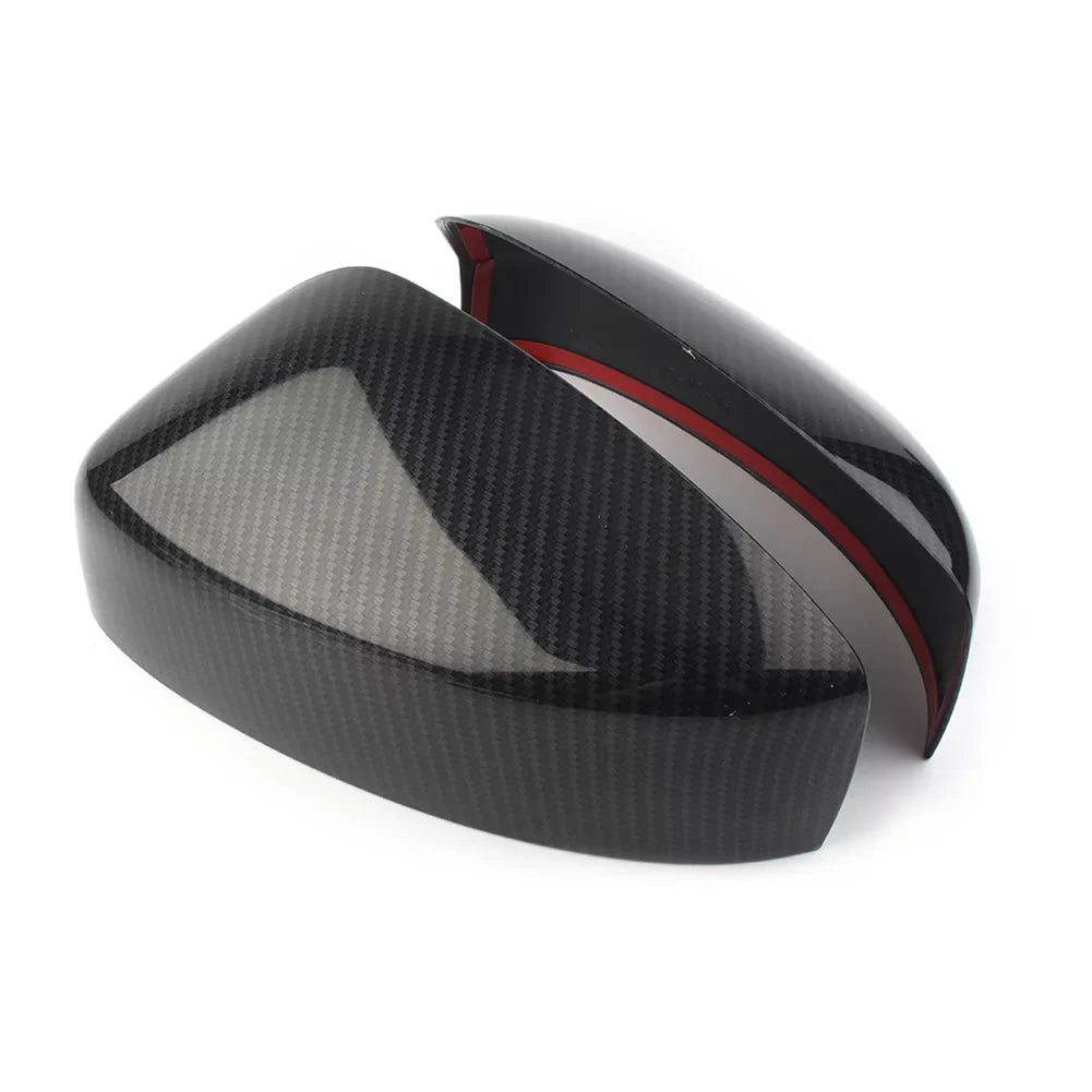 2Pcs View ZS Trim Rear ABS Cover Rearview Mazda 2019 2018 Car For 2017 CX-5 Styling Mirror Carbon Fiber