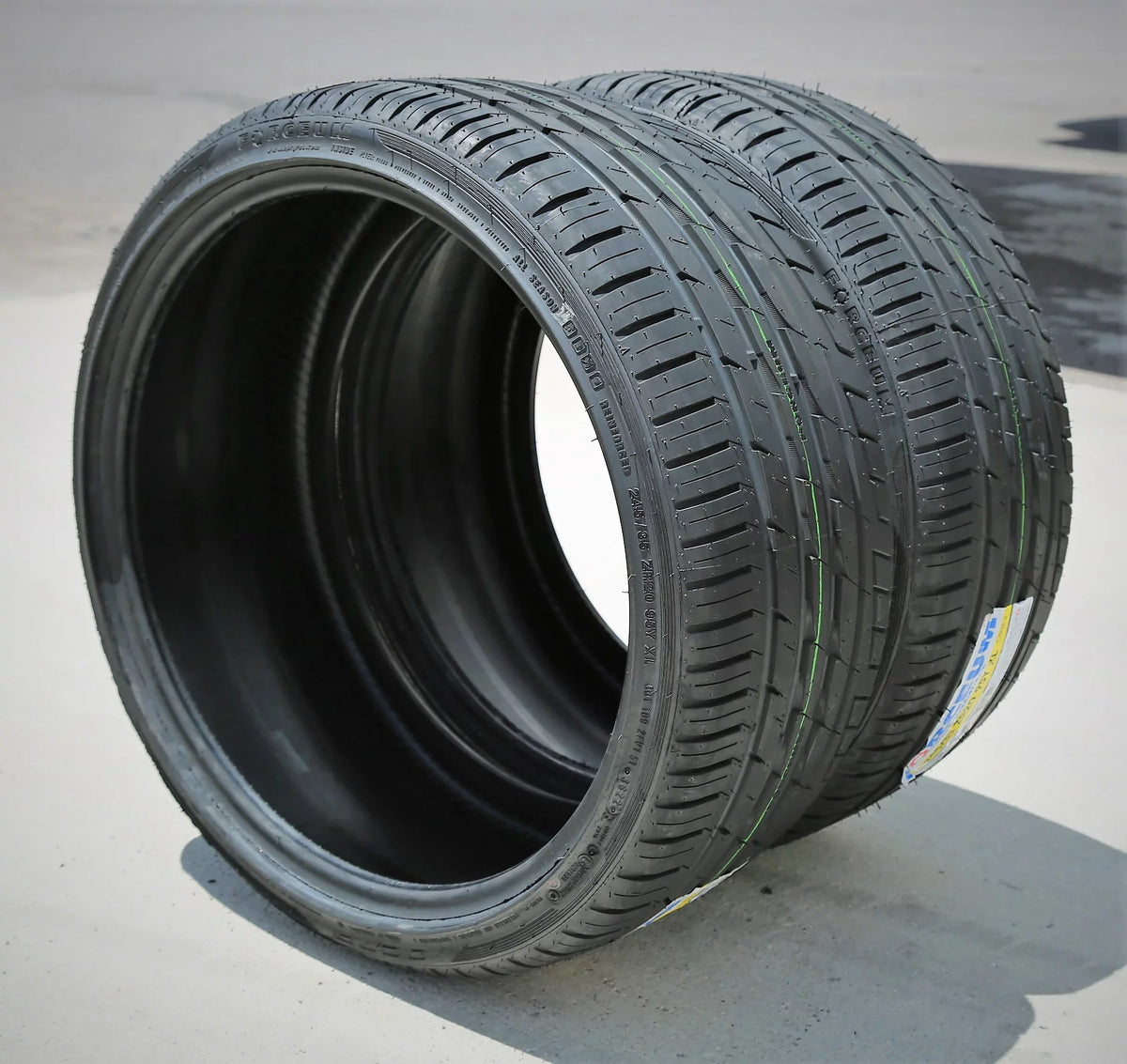 (TWO) Season XL 95Y Forceum Mercedes-Benz All ZR Performance 2017-19 528i 2010-16 of Base Fits: 2 E300 High Octa BMW Tires 4Matic, Pair 245/35R20 A/S
