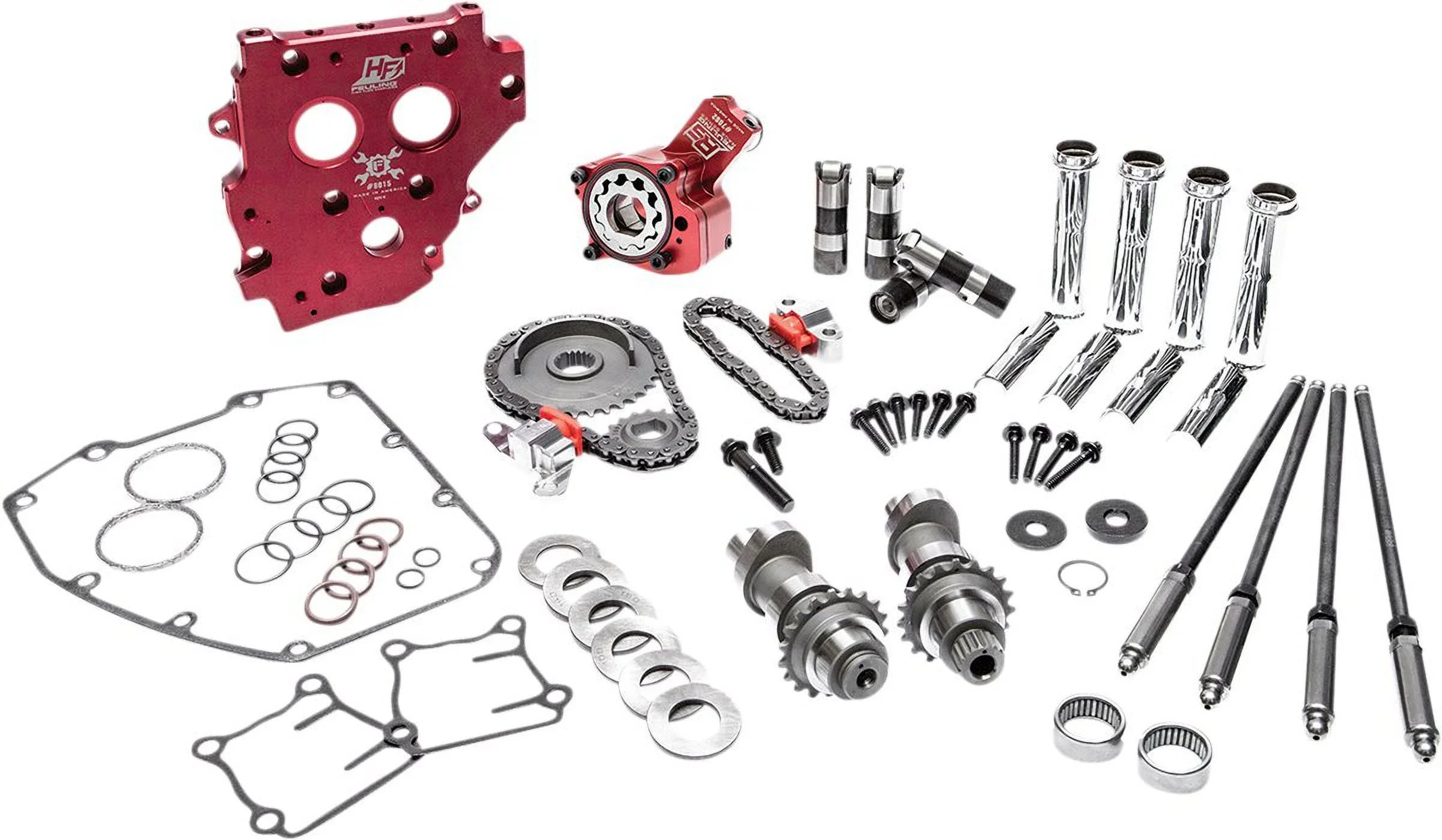 Drive (7222ST) Chain w/ 574 Travel Cam Race Short Conversion Series Kit Feuling