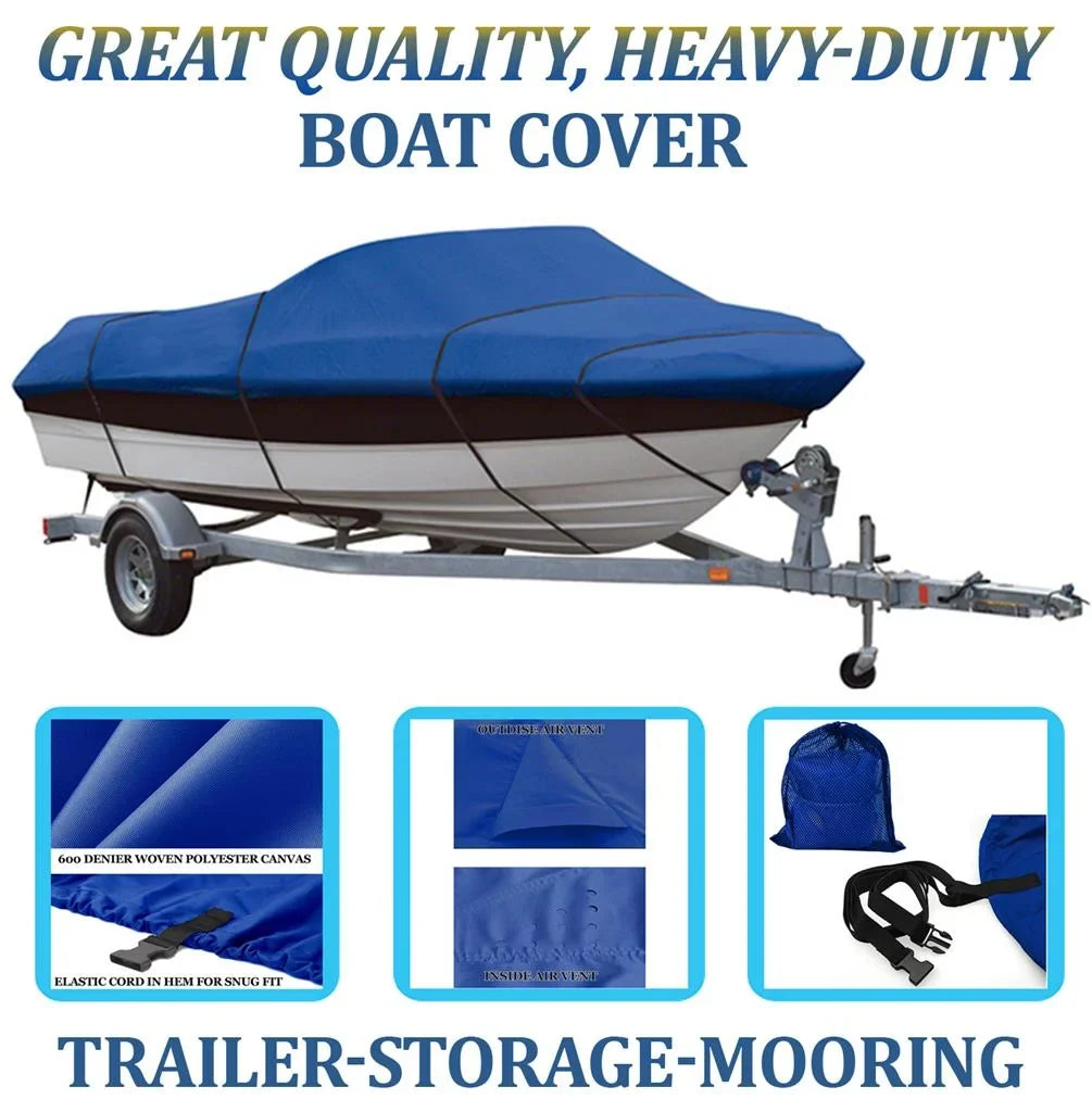 BLUE, COVER 150 BOAT GREAT LOWE QUALITY MACHINE 2001 FISHING for Compatible S