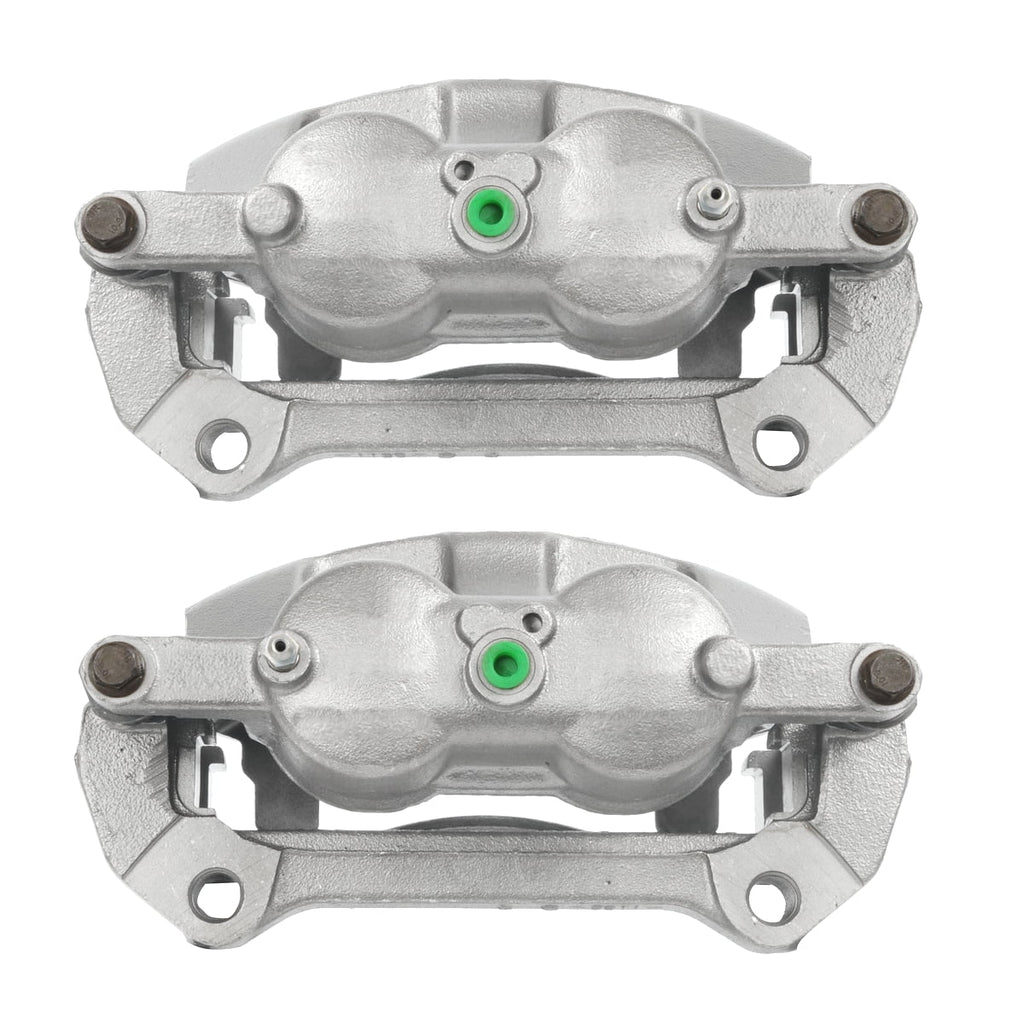 Assembly Passenger Front 2012-2016 AWD 3.0L for 3.3L Ford Side 2017 V8 5.0L 2019 Set Brake and 4WD V6 with 2.7L of 2018 2 F-150 Bracket RWD Calipers 6.2L New AutoShack Driver Replacement 3.5L 3.7L