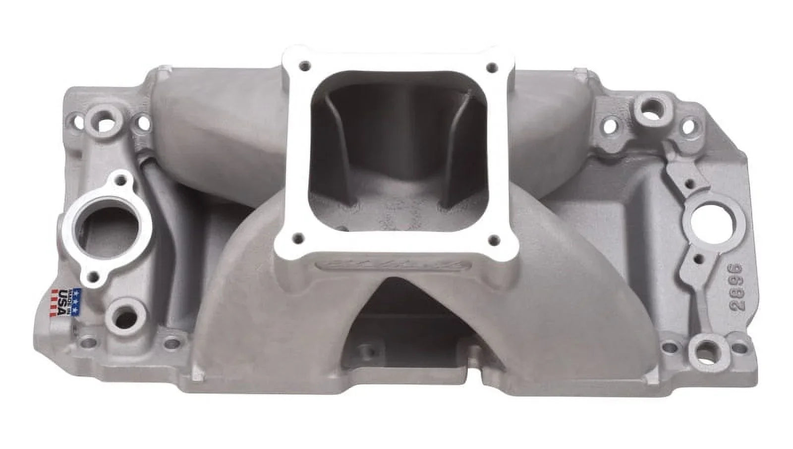 Super BBC Short Deck Conventional Heads Manifold Rect Edelbrock 565 Victor Port