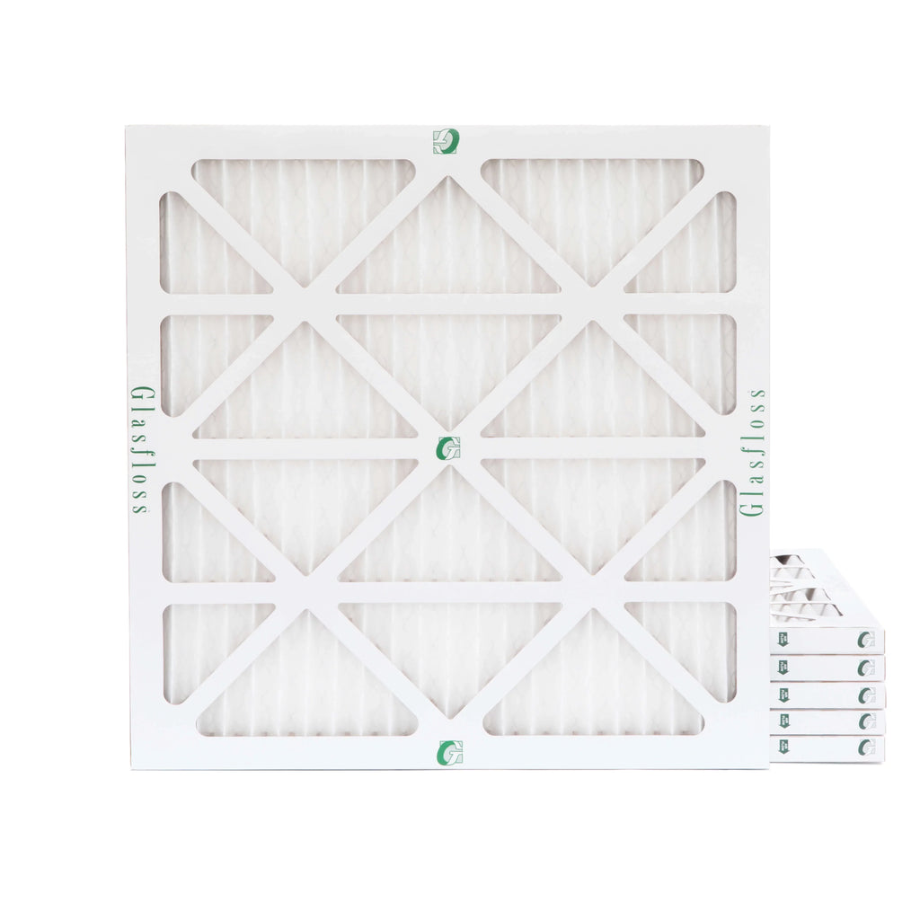 Pack 14x14x1 by Industries. Glasfloss Pleated Air MERV 6 Filters AC 13 Furnace