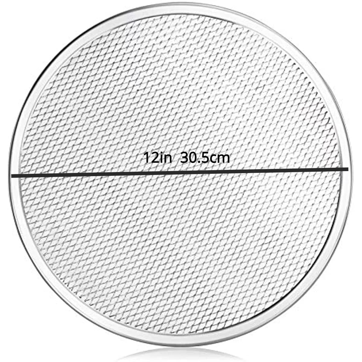 Pizza Pizza Restaurant-Grade Screen, Baking Baking Shortens Gadgets, Bakes Evenly For Tools, Time! & Bake 1pc, Aluminum Restaurants, Seamless Pizzerias Kitchen Aluminum & Perfect Pizza Kitchen Screen,