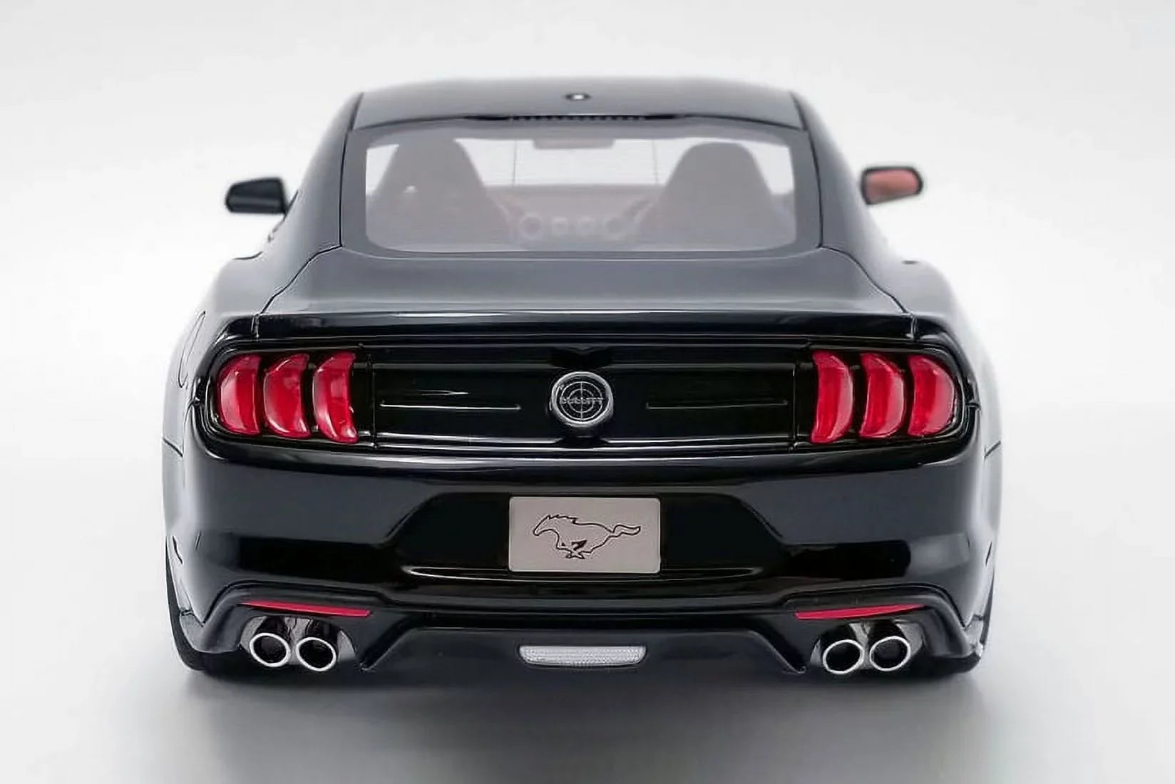 Mustang Spirit Hardtop, 2019 Car Resin - Shadow Ford Toy Model - scale US017B Bullitt 1/18 Black GT