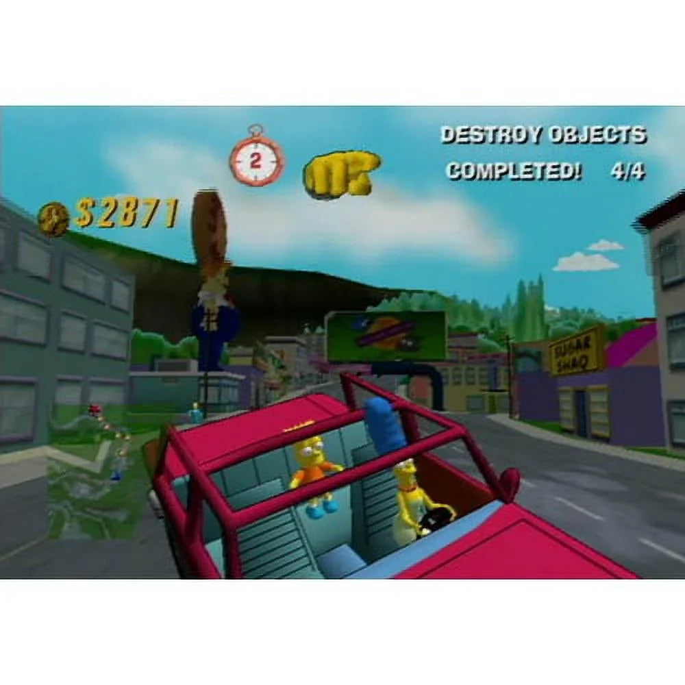 Electronic [Physical] PlayStation 2, The Road Simpsons: Arts, Rage,