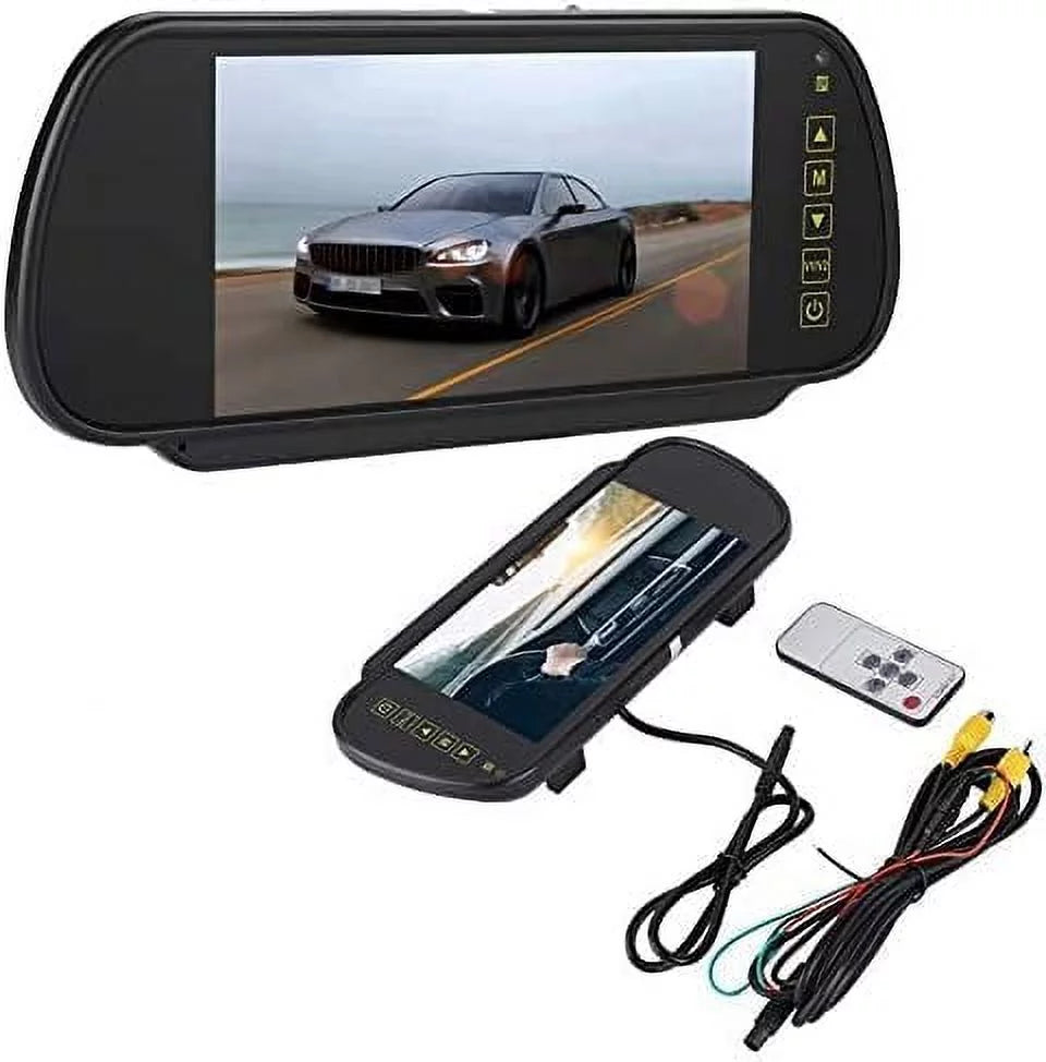 Inch LCD Mirror Car Monitor 7 Bileeko Screen Parking Vehicle for View Rear