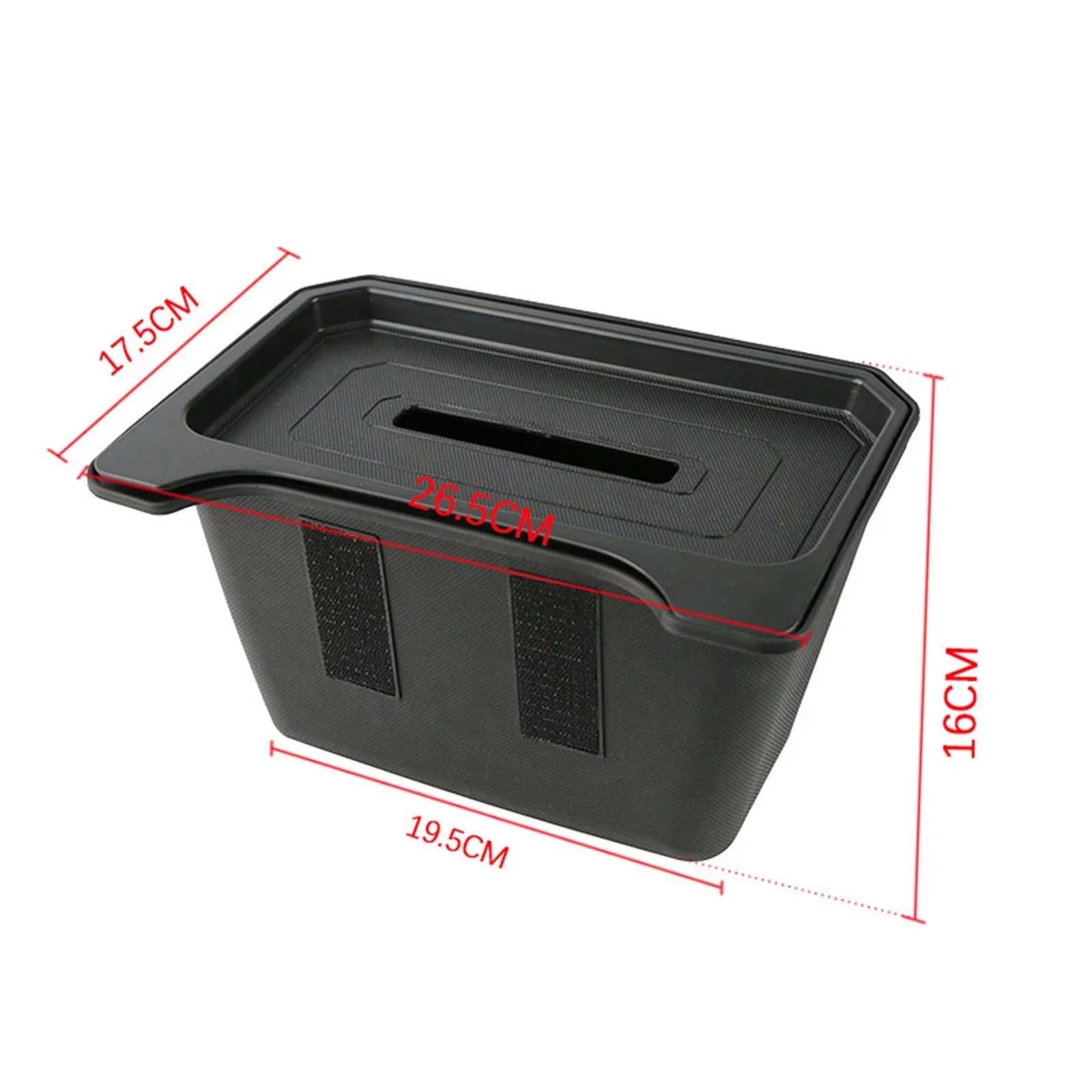 to Car Install Box for under Storage Accessories Seat Black Easy Bin
