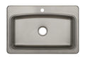 Pfsr1b332261 Single Stainless Kitchen 32-15/16" In Steel Drop Proflo Bealeton Basin Sink -