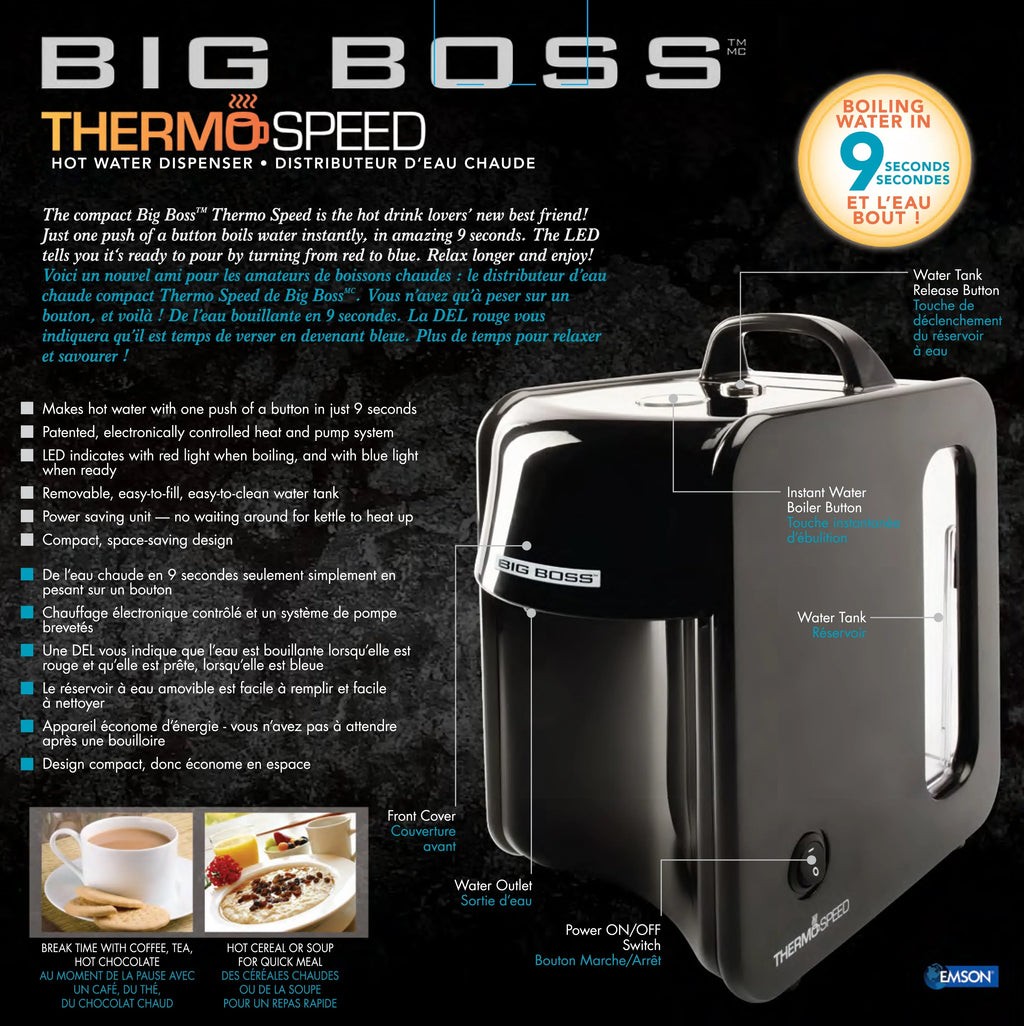Big Water Boss™ Dispenser Hot Box ThermoSpeed