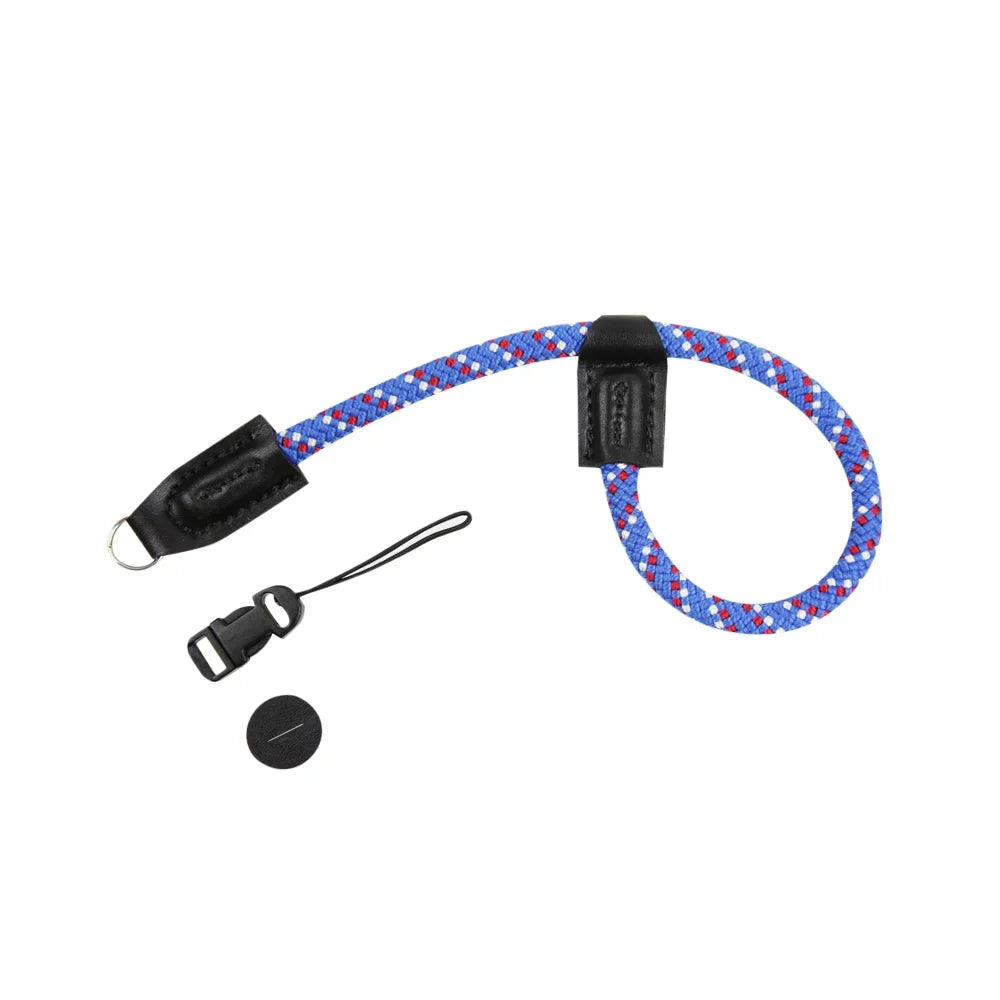 Climbing III,RX10 Wrist Sony R,RX1 Release Rope with A6400 Foto&Tech Made (34cm,Red/Blue/WT) R A6600 A6000 Camera in A6500 II,RX10,RX10 A6100 II,RX10 IV A5100 Quick A6300 Strap US A5000,RX1 Compatible