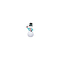 LED Candycane Snowman ft. 12 Inflatable Gemmy with