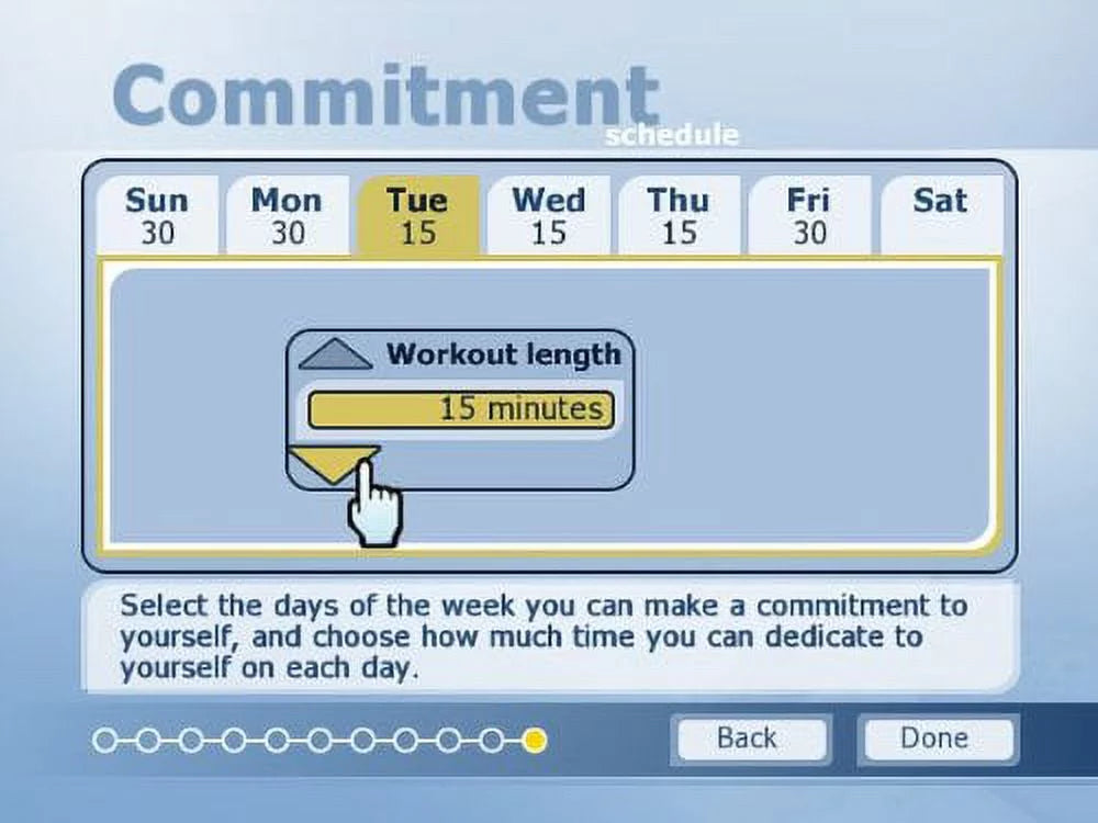 Nintendo Nutrition Coach - 2 WII and for My Fitness Exercise