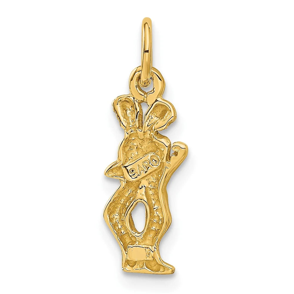 10 FJC 6 kt x Yellow Gold mm Charm Finejewelers Gemini 20 Zodiac