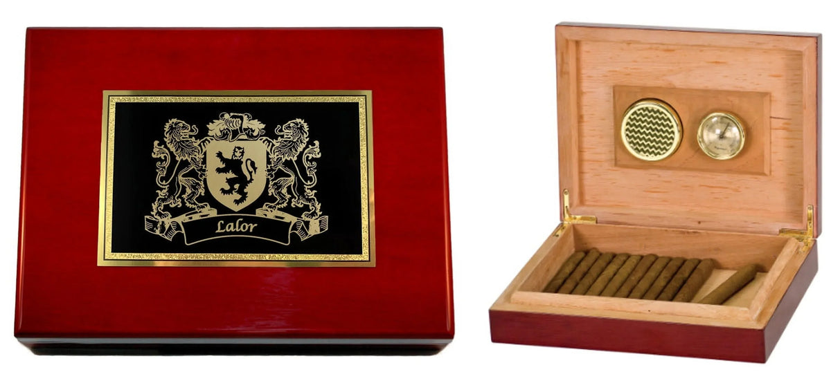 Humidor Arms Coat Irish of Lalor
