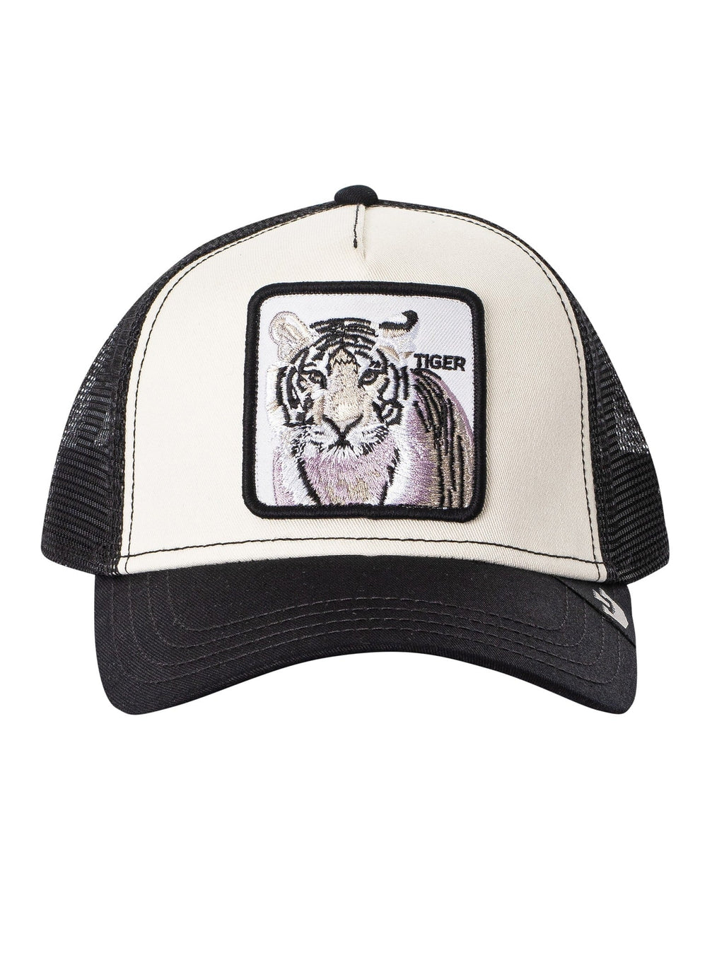 Bros. White Black Goorin The Cap, Tiger Trucker