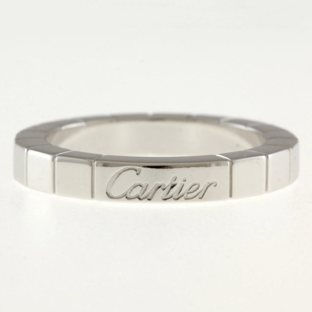 Raniere Cartier 8 White Women's No. Ring 18K Gold Pre-Owned K18 (Good) CARTIER