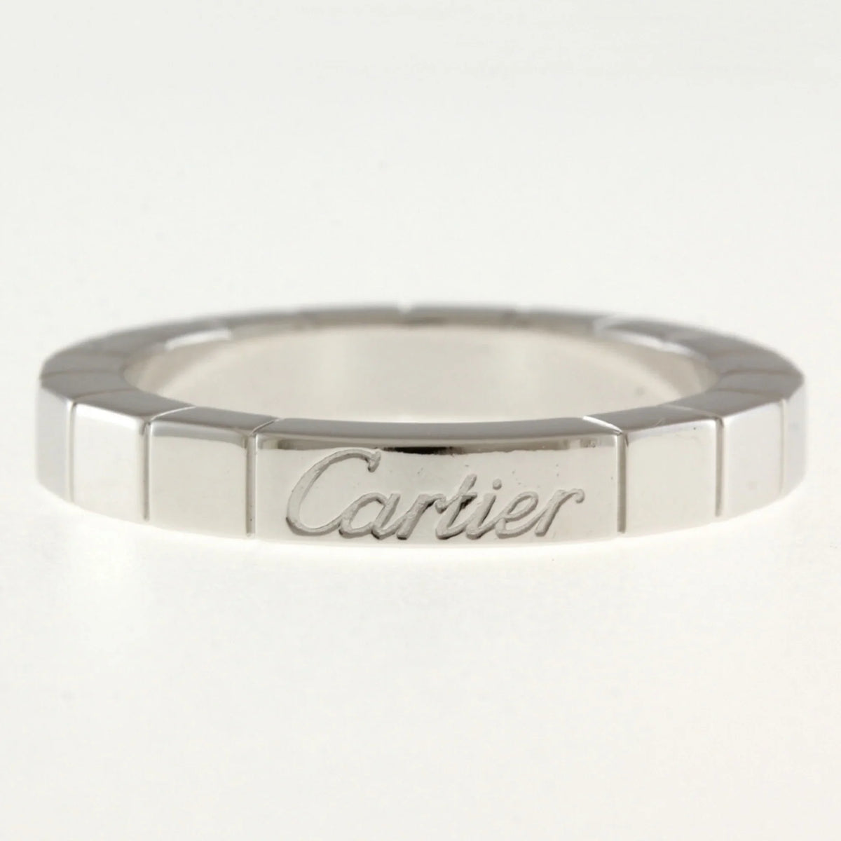 Raniere Cartier 8 White Women's No. Ring 18K Gold Pre-Owned K18 (Good) CARTIER