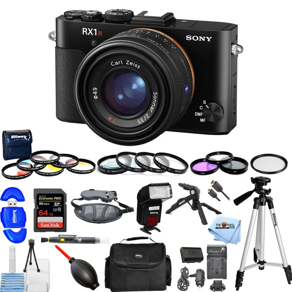 Mega Camera Cyber-shot 42MP Bundle Sony II Digital DSC-RX1R #DSCRX1RM2/B
