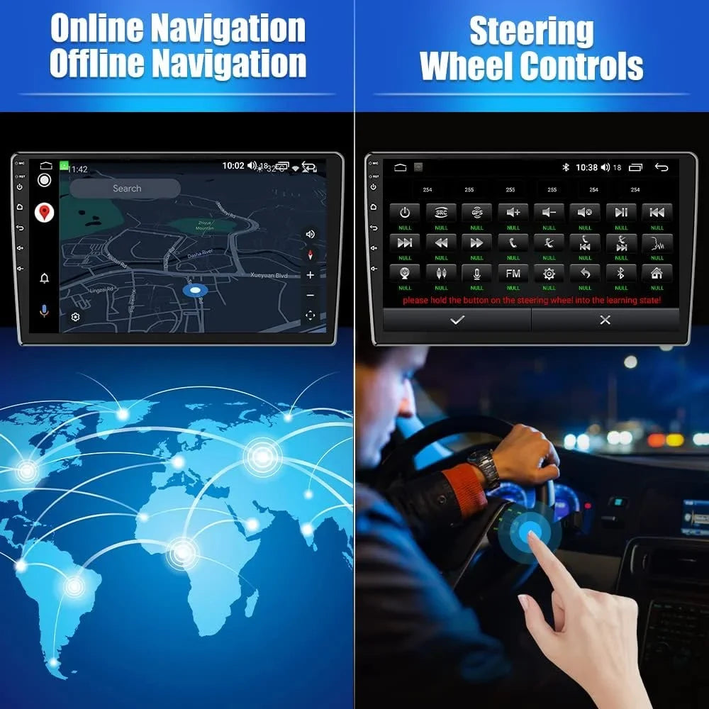 Wireless 9 carplay 2G+32G with 2014 for Spark inch Radio 2015 Auto Car Chevy 2013 Apple Android Stereo