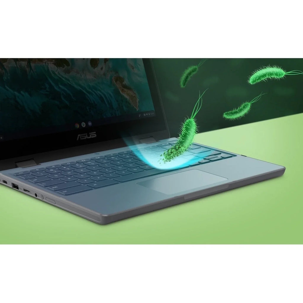 Celeron Touchscreen, CR1100FKA-YZ184T N5100, 64GB 11.6" SSD, Chromebook Asus Flip Intel ChromeOS,