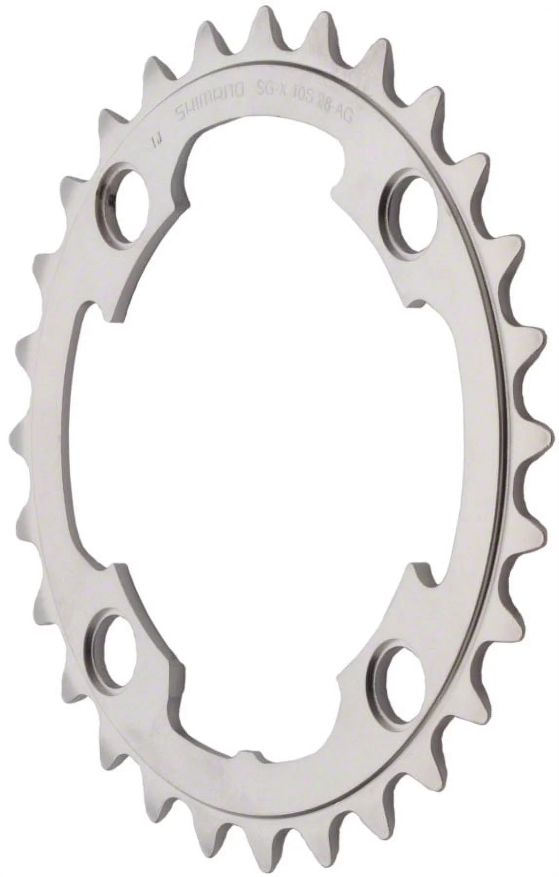 BCD: Shimano 88 Chainring Silver Tooth - M985 10-Speed 28 XTR Count: Chainring