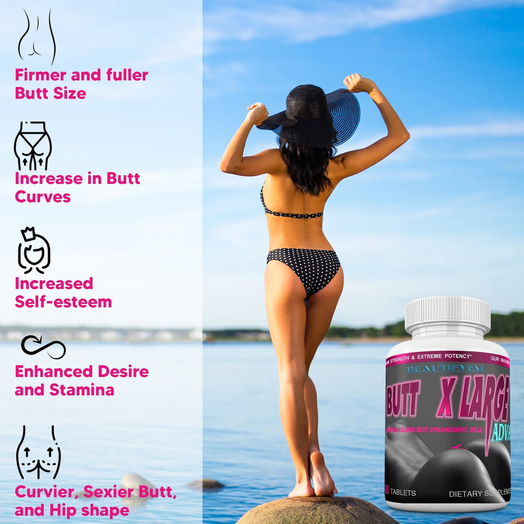 Butt Acids. Supplements. Minerals, X-L-ADVANCE Vitamins, and Booty Formula. Buttocks Tablets Get Bigger and Herbs 90 Amino BUTT