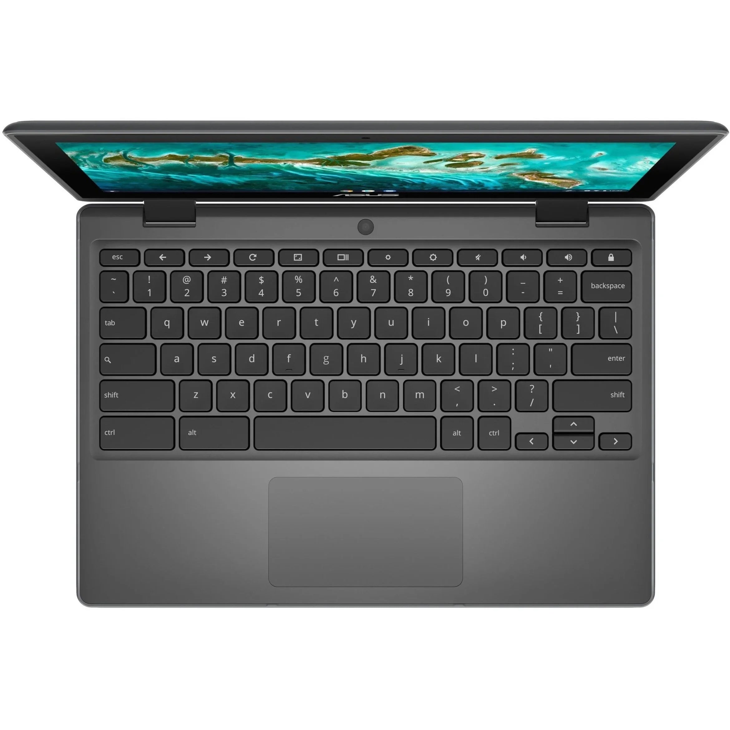 Celeron Touchscreen, CR1100FKA-YZ184T N5100, 64GB 11.6" SSD, Chromebook Asus Flip Intel ChromeOS,