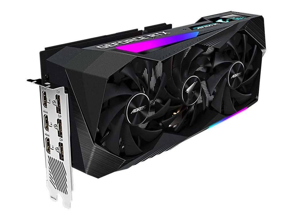 AORUS x16 (rev. 4.0 GF 3 8 8G - PCIe Graphics RTX - GB Gigabyte HDMI 3 GDDR6 MASTER 3070 card 3070 x GeForce RTX DisplayPort, x - 1.1) - -