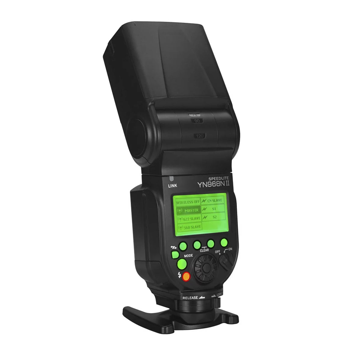 YN622N YONGNUO - YN560 with Built-in Speedlite 5600K with Light for YN968N II Cameras, System Compatible Flash Wireless HSS Nikon LED TTL DSLR Wireless 1/8000s