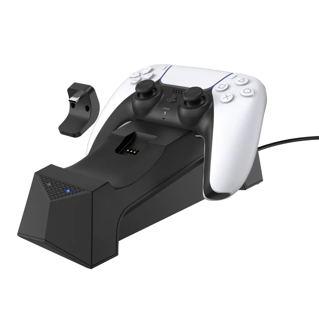 Console with Dual Headset Version Extra Dock Disc Sony and Controller, White Controller PULSE Charge Surge White Playstation 3D Bundle 5