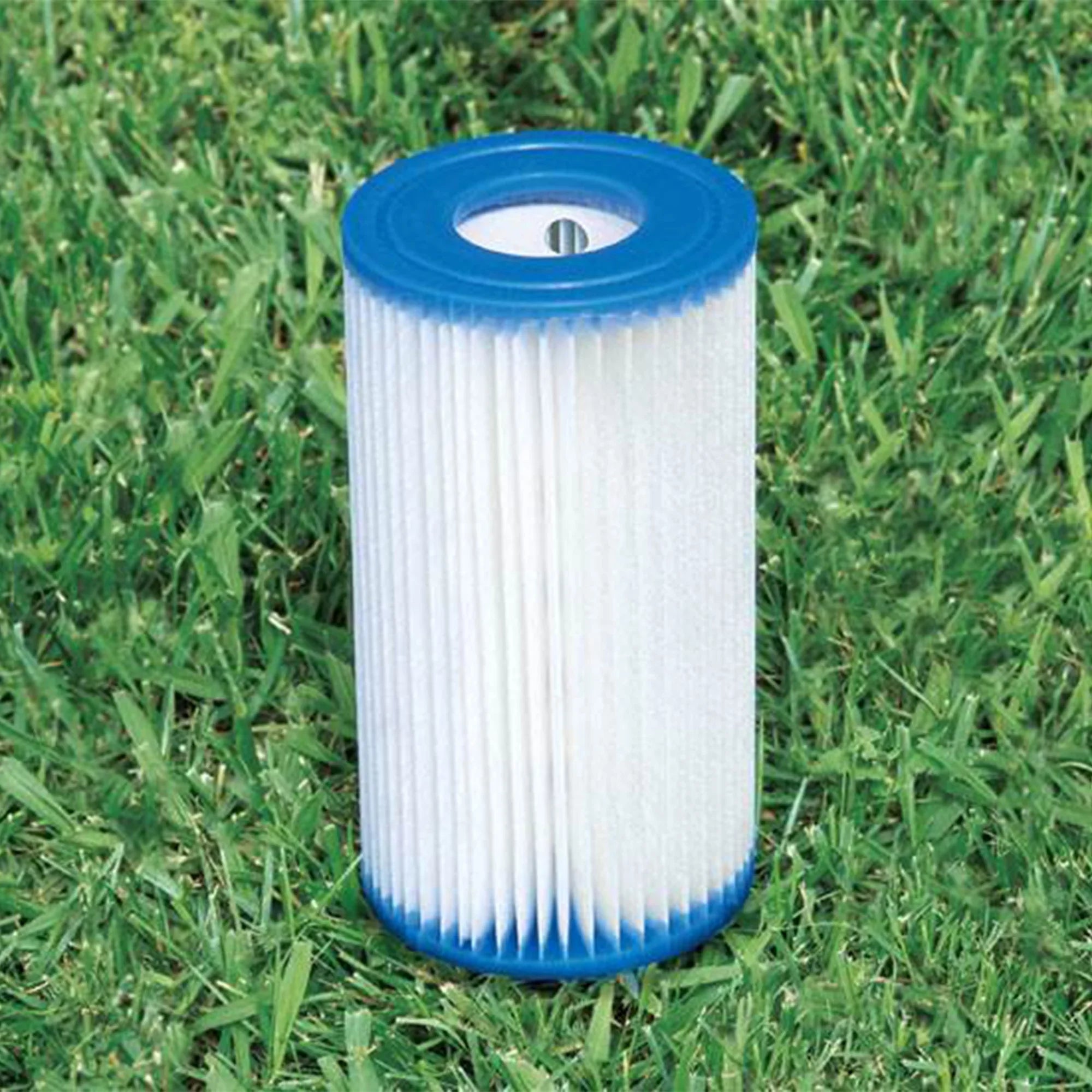 Intex 30in 12ft Ground Automatic & Pool x with Above Filter Set Pump Vacuum Easy