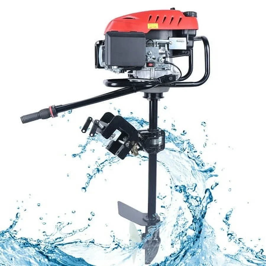 Heavy Motor System OHV Cooling Boat HP 6 Air Duty 4 173CC Outboard Engine Stroke