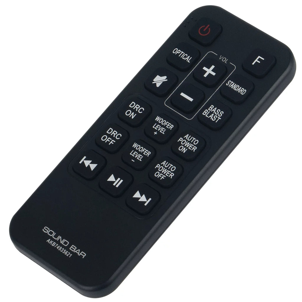 Wireless Replacement SPJ2B-W AKB74935621 SJ2 Control for Sound Remote Bar LG