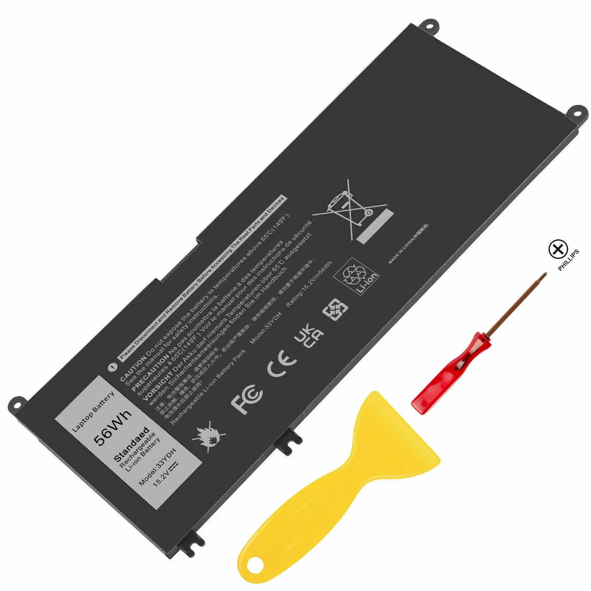 3580 Latitude P30E001 3490 For US Laptop Dell Battery 3590 W7NKD 33YDH 3480 3380