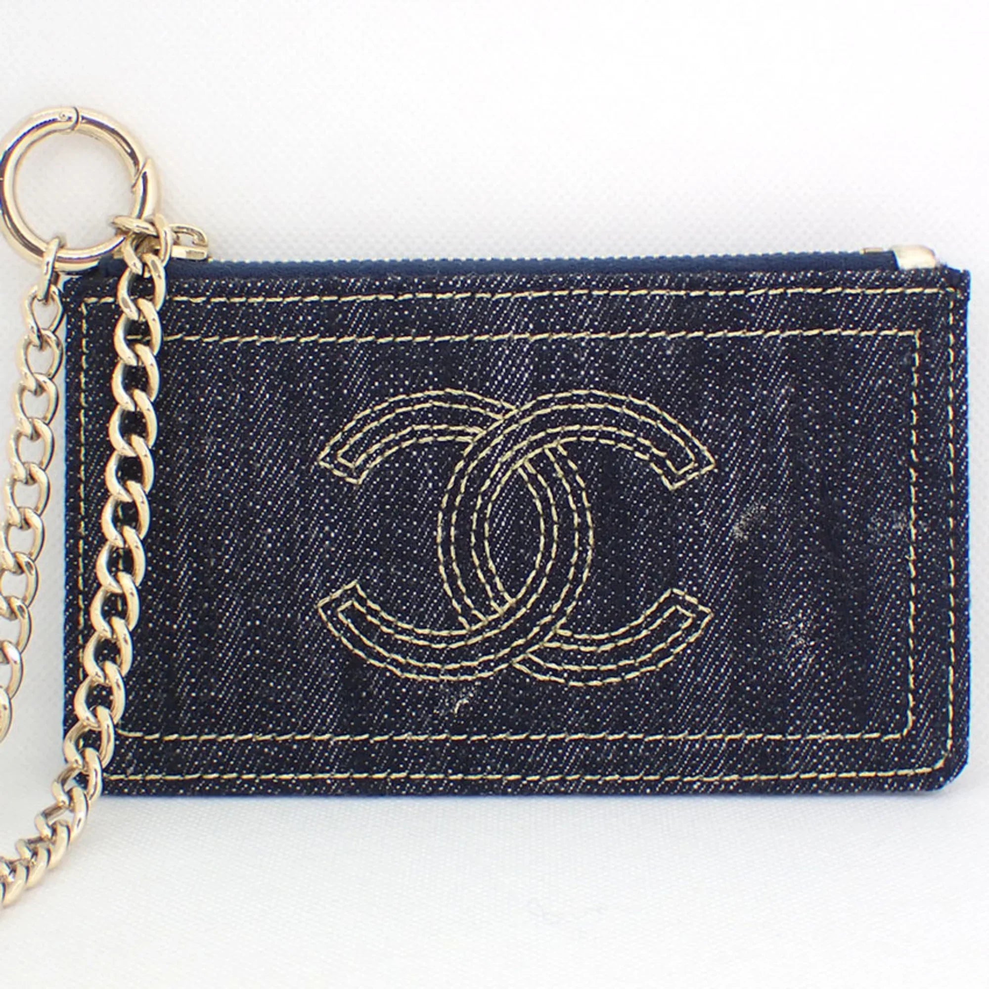 CHANEL chain coin Chanel sparkling (Good) pouch case Pre-Owned