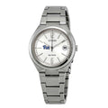 Silver Panthers Stainless Steel Eco-Drive Watch Women's Pitt
