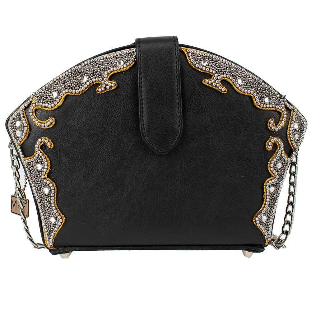 Handbag Black Mary Crown NEW Princess Crossbody Flower Frances Jewelry