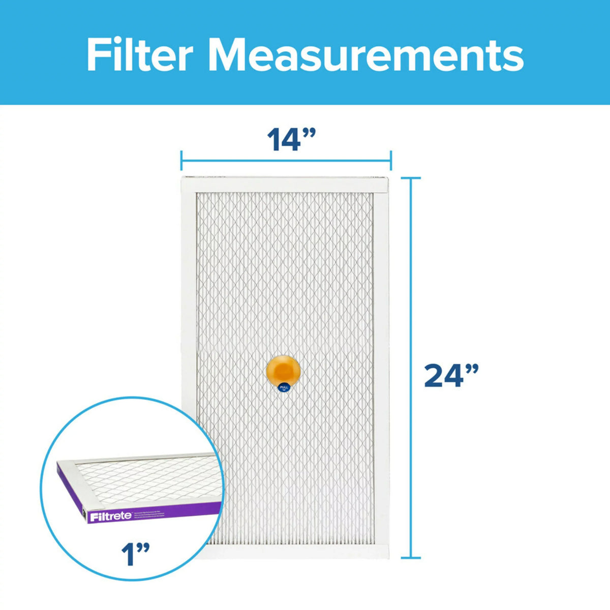 Furnace 1500 14x24x1, Air Filters MPR, and Bacteria 4 3M Smart & Filter, Filtrete MERV Virus Allergen, HVAC by 12,