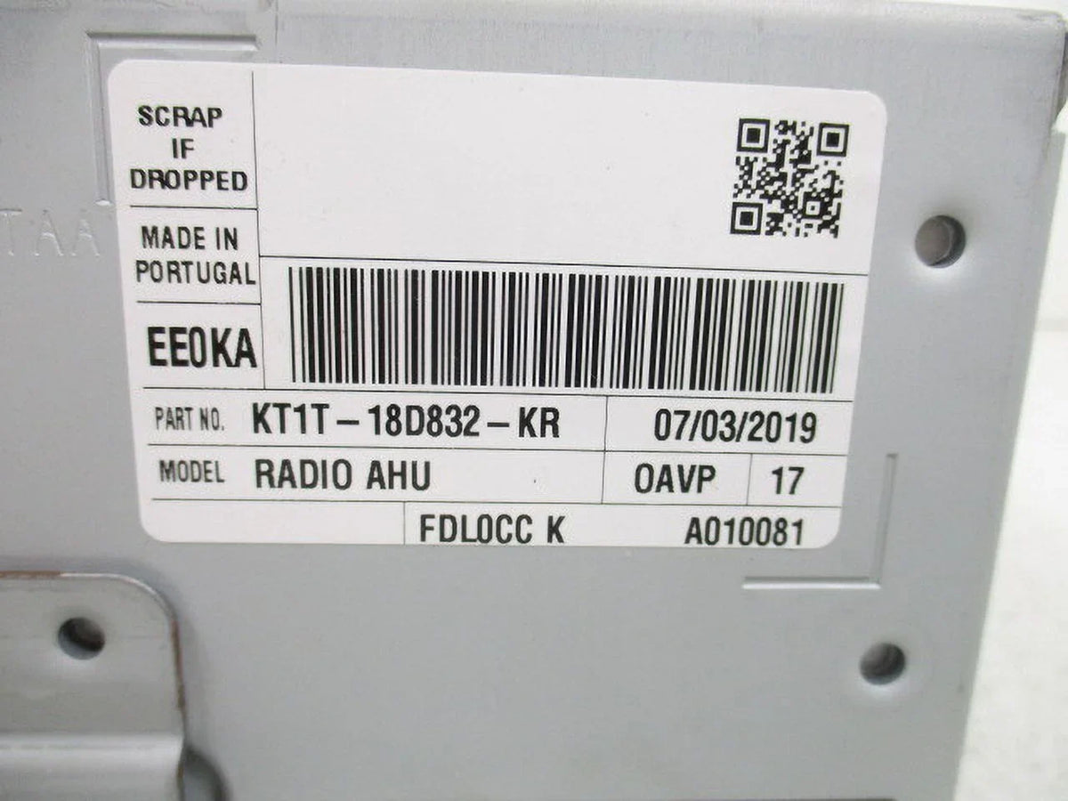 Radio 2019 OEM (Good) w/ FM Receiver 2020 Pre-Owned Connect LKQ Ford AM Bluetooth Transit