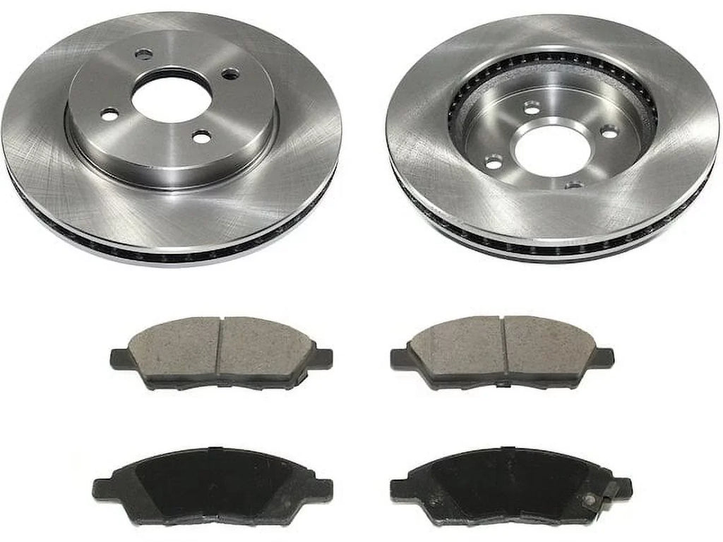 Rotor 2016 2017 Kit Versa Pad Nissan with - and 4-Cylinder 2013 2019 1.6L Front 2012 - 2018 2014 Brake Compatible 2015