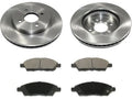 Rotor 2016 2017 Kit Versa Pad Nissan with - and 4-Cylinder 2013 2019 1.6L Front 2012 - 2018 2014 Brake Compatible 2015