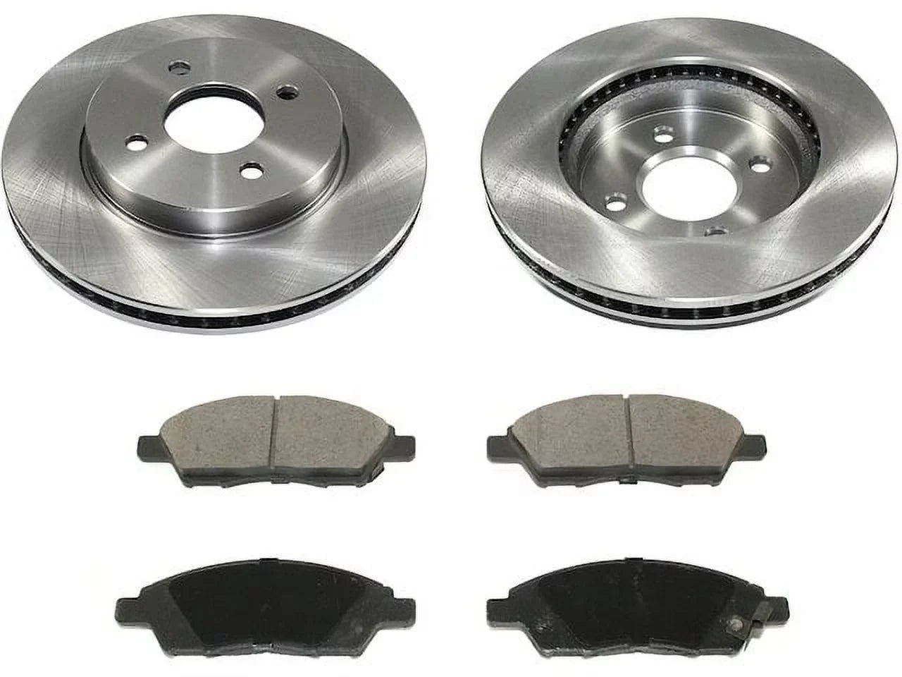 Rotor 2016 2017 Kit Versa Pad Nissan with - and 4-Cylinder 2013 2019 1.6L Front 2012 - 2018 2014 Brake Compatible 2015